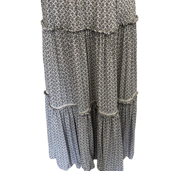 American Eagle blue/white babydoll dress, small, festival, country, bohemian - Picture 5 of 8